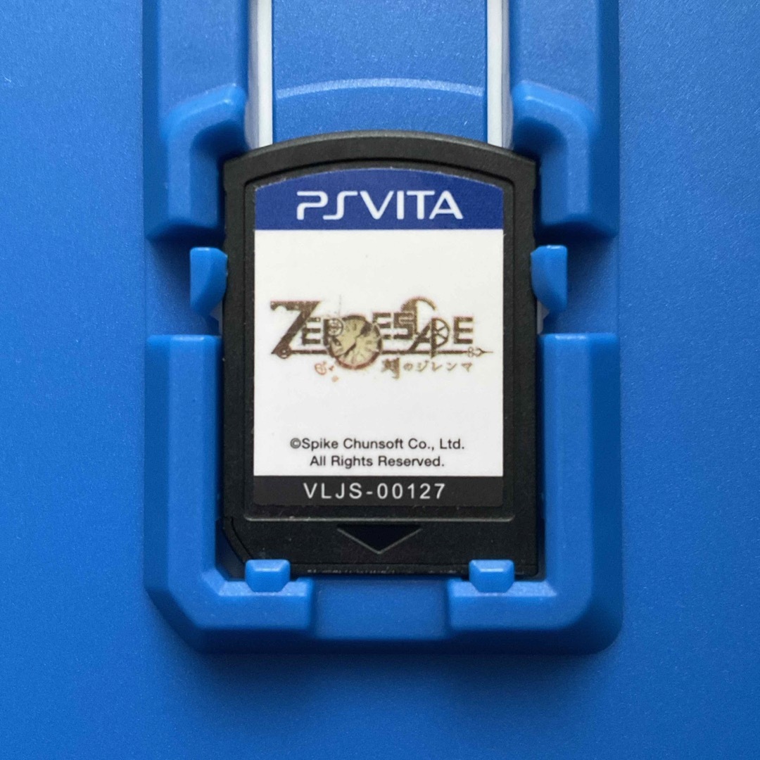 PlayStation Vita(プレイステーションヴィータ)のZERO ESCAPE 刻のジレンマ エンタメ/ホビーのゲームソフト/ゲーム機本体(携帯用ゲームソフト)の商品写真