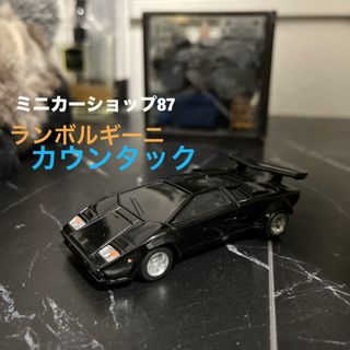 ランボルギーニ　カウンタック　ミニカー　BLACK(ミニカー)