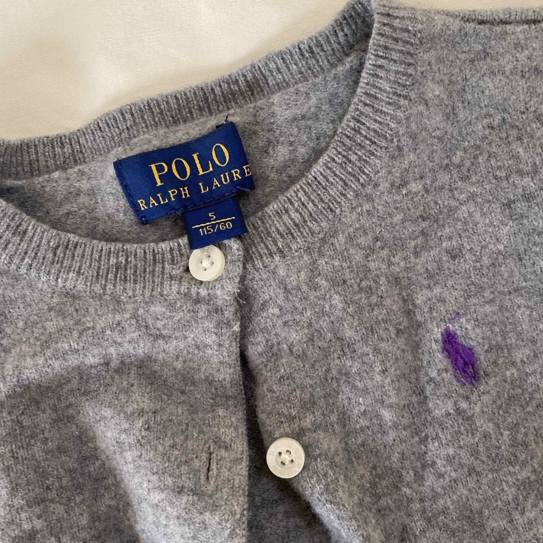 Ralph Lauren(ラルフローレン)のラルフローレン　カーディガン キッズ/ベビー/マタニティのキッズ服女の子用(90cm~)(カーディガン)の商品写真