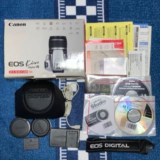 キヤノン(Canon)のCanon EOS Kiss Digital N +USM レンズセット 美品(デジタル一眼)