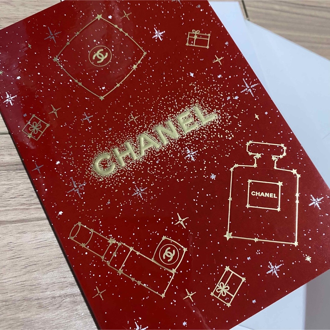 CHANEL(シャネル)のCHANEL シャネル メッセージカード 封筒 2種セット エンタメ/ホビーのコレクション(ノベルティグッズ)の商品写真