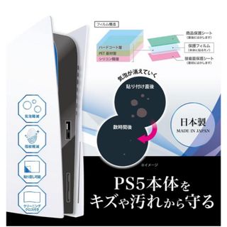 ソニー(SONY)の迅速発送、未開封品　ps5  保護フィルム　スキンシール(その他)