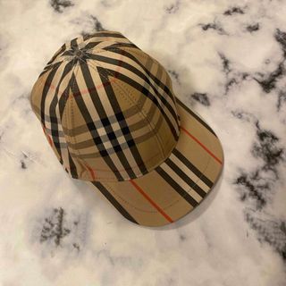 バーバリー(BURBERRY)のBURBERRY  ノバチェック　キッズ　キャップ(帽子)