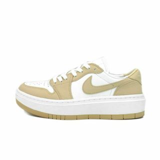 ナイキ(NIKE)のナイキ NIKE ■ 【 WMNS AIR JORDAN 1 ELEVATE LOW Beige DH7004 102 】 ウィメンズ エア ジョーダン 1 エレベート ロー ベージュ スニーカー f20903(スニーカー)