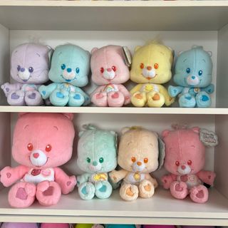 ケアベア(CareBears)の希少 レア☆ケアベアカブス ヴィンテージ ぬいぐるみ 9体セット(ぬいぐるみ)