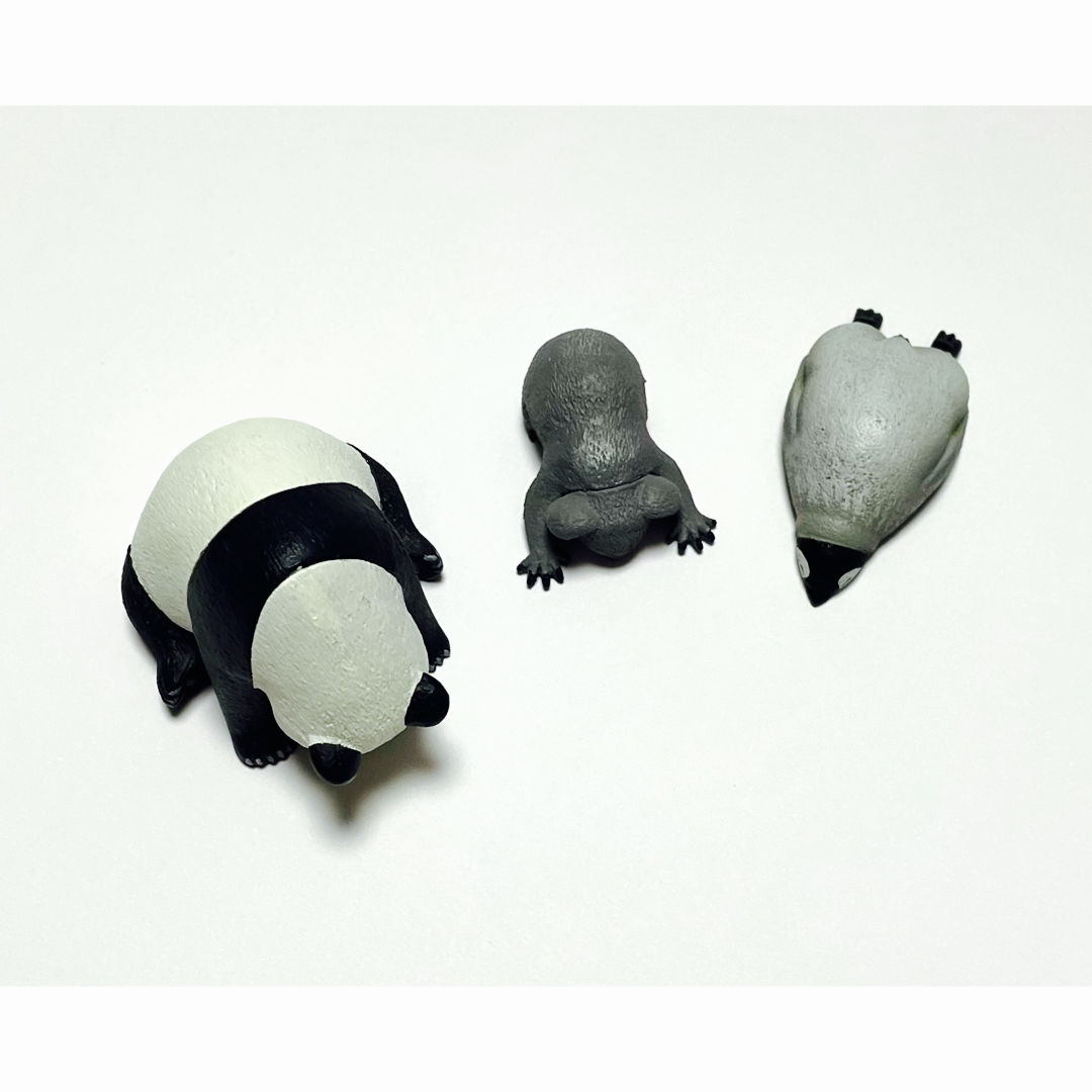 Takara Tomy(タカラトミー)のへこむわ寝シリーズ含む・動物ガチャ(3個セット) エンタメ/ホビーのフィギュア(その他)の商品写真