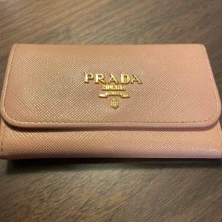 プラダ(PRADA)のPRADA キーケース6連 ピンク(キーケース)