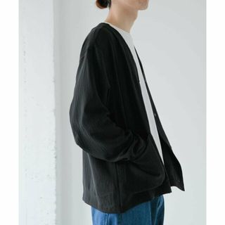 アーバンリサーチドアーズ(URBAN RESEARCH DOORS)の【BLACK】FORK&SPOON ワッシャーダブルクロスカーディガン(その他)