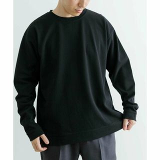 アーバンリサーチアイテムズ(URBAN RESEARCH ITEMS)の【BLK】デュアルメッシュ クルーネック トップス(Tシャツ/カットソー(半袖/袖なし))