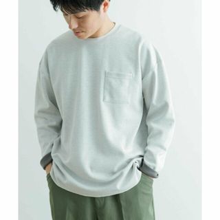 アーバンリサーチアイテムズ(URBAN RESEARCH ITEMS)の【WHT】裏配色カノコ ロングスリーブ カットソー(Tシャツ/カットソー(半袖/袖なし))