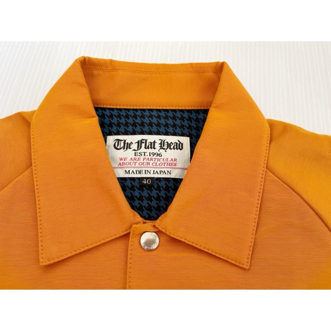 THE FLAT HEAD(フラットヘッド)のTHE FLAT HEAD (フラットヘッド)　FN-OJ-NC002　NYLON COACH JACKET　コーチジャケット【A31255-007】 メンズのジャケット/アウター(ナイロンジャケット)の商品写真