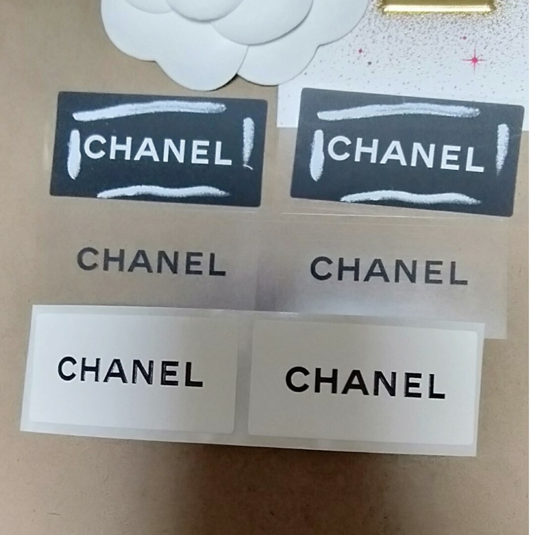 CHANEL(シャネル)の「シール⑨」シャネルシール＆カメリア＆ムエット エンタメ/ホビーのコレクション(ノベルティグッズ)の商品写真