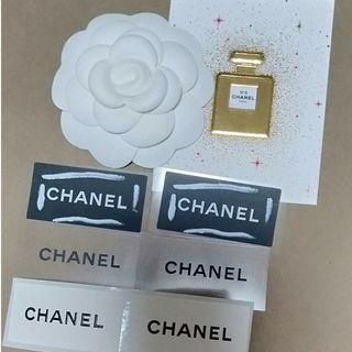 シャネル(CHANEL)の「シール⑨」シャネルシール＆カメリア＆ムエット(ノベルティグッズ)