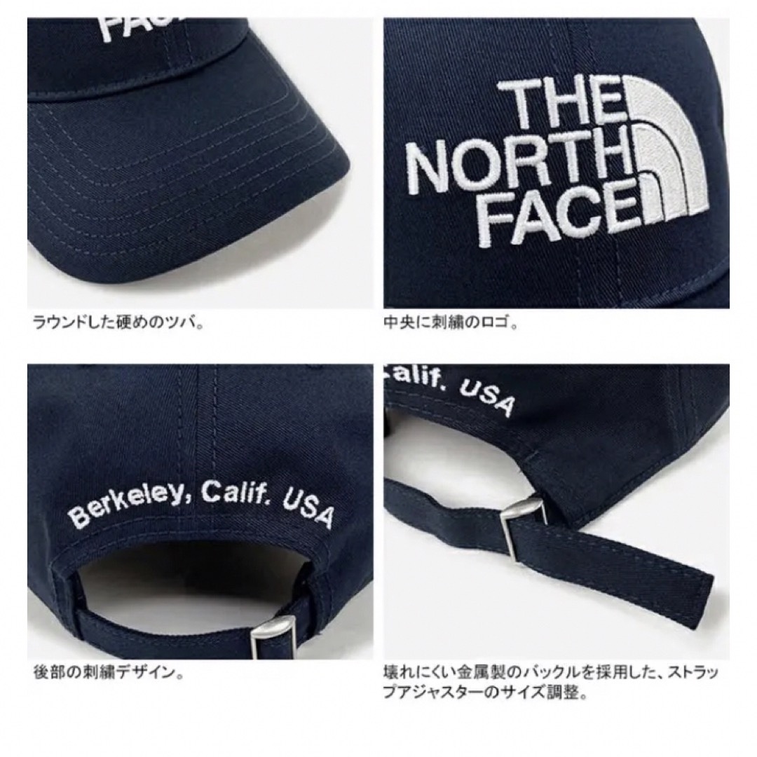 THE NORTH FACE(ザノースフェイス)のTHE NORTH FACE ノースフェイス TNFロゴキャップ 新品 タグ付 レディースの帽子(キャップ)の商品写真