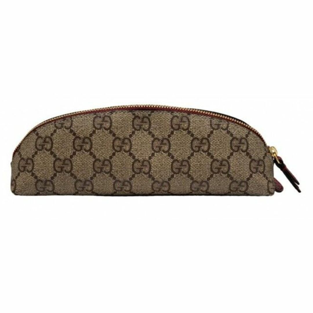 Gucci(グッチ)の新品同様 グッチ ペンケース GGスプリーム 6621129 猫 キャット インテリア/住まい/日用品の文房具(その他)の商品写真