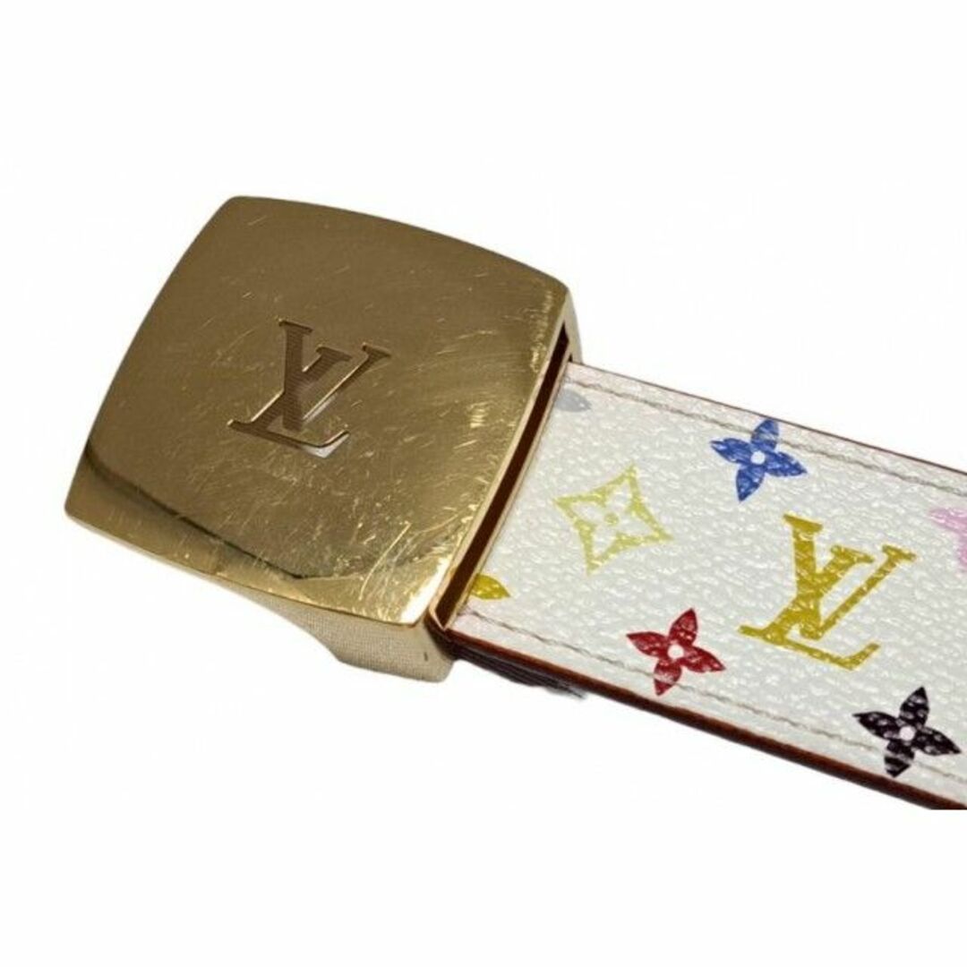 LOUIS VUITTON(ルイヴィトン)のルイヴィトン ベルト マルチカラー サンチュール LVカット モノグラム レディースのファッション小物(ベルト)の商品写真