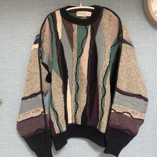 クージー(COOGI)のUSA製 90s St.Croix vintage COOGI風 3Dニット(ニット/セーター)