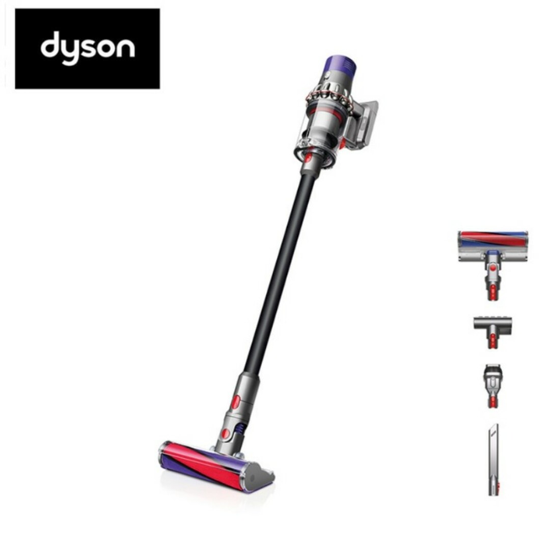 Dyson(ダイソン)のDyson Cyclone V10 Fluffy Black FF LF BK… スマホ/家電/カメラの生活家電(掃除機)の商品写真