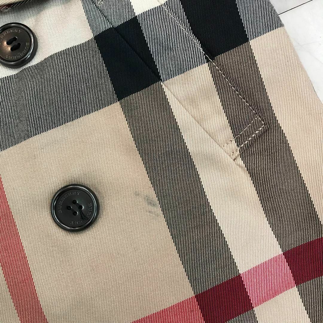 BURBERRY(バーバリー)の☆美品☆BURBERRY LONDON　チェック　トレンチコート　キッズ　ベビー キッズ/ベビー/マタニティのキッズ服男の子用(90cm~)(ジャケット/上着)の商品写真