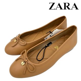 ZARA - ZARA メッシュフラットシューズ 36サイズの通販 by mm｜ザラ