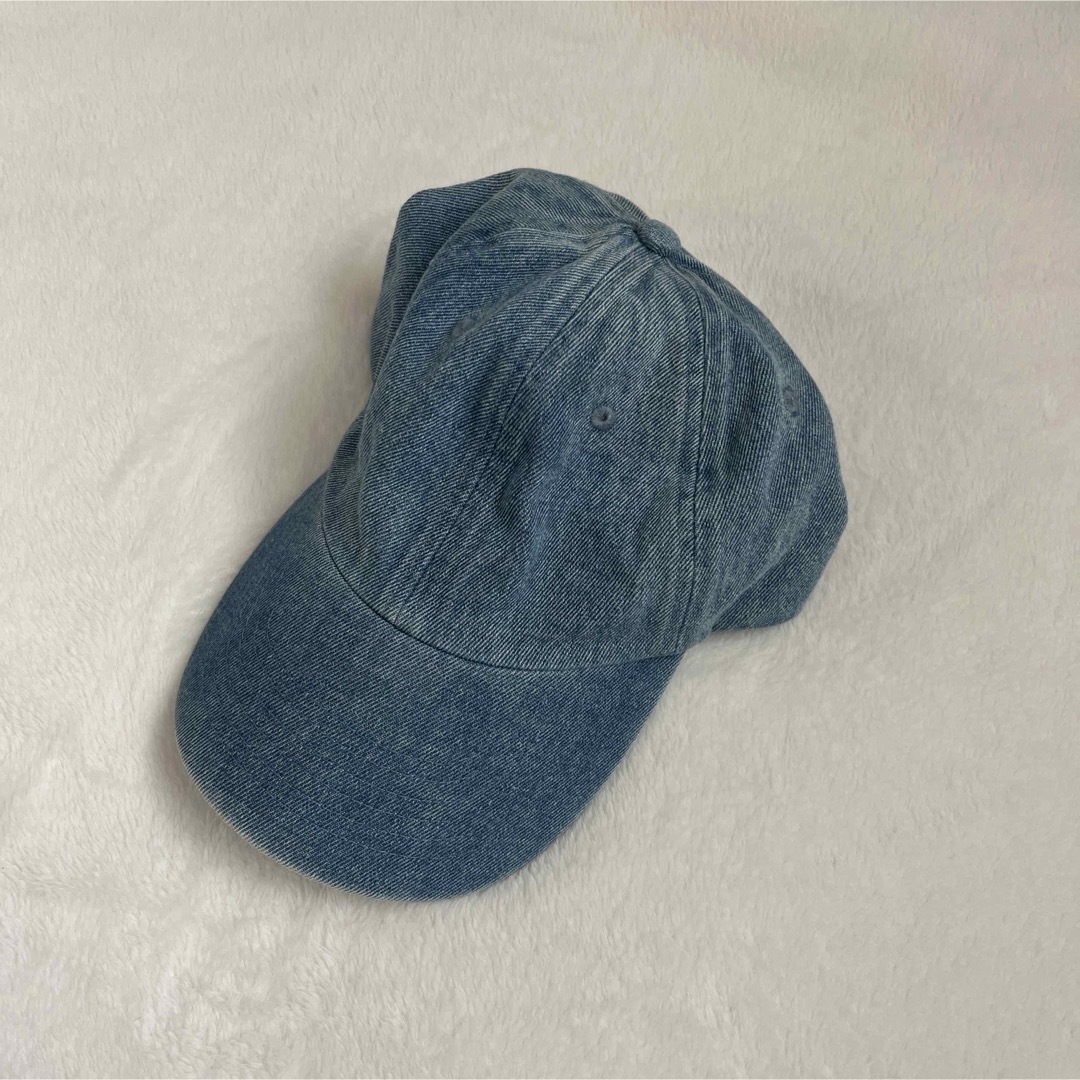 newhattan(ニューハッタン)のNEWHATTAN デニム ベースボールキャップ レディースの帽子(キャップ)の商品写真