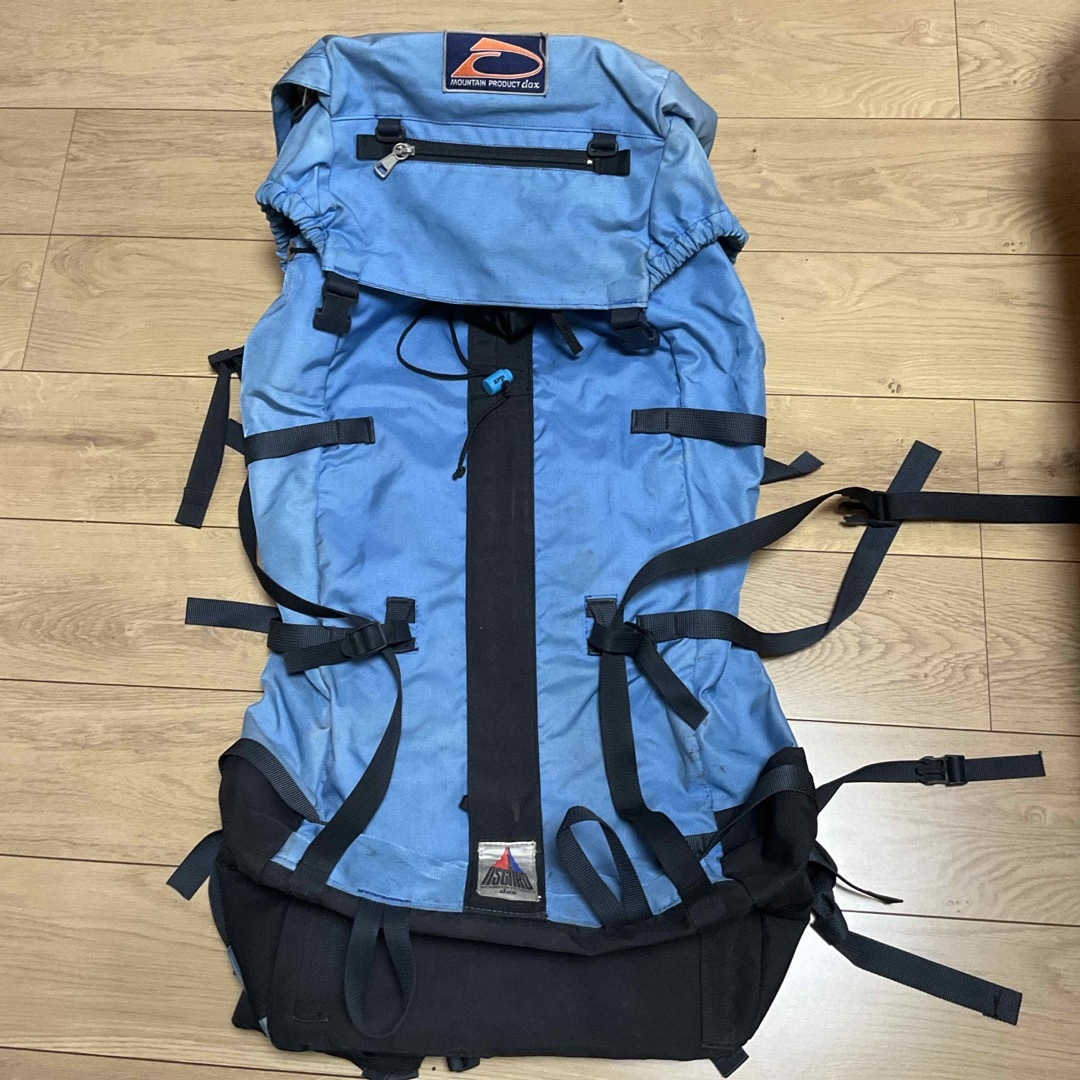 mountain dax(マウンテンダックス)の中古バックパック　マウンテンダックス　ブルー メンズのバッグ(バッグパック/リュック)の商品写真