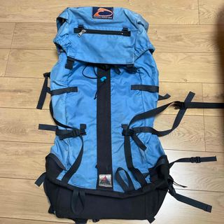 マウンテンダックス(mountain dax)の中古バックパック　マウンテンダックス　ブルー(バッグパック/リュック)