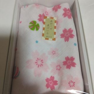 ガーゼパイルタオルギフト　桜　さくら(ハンカチ)