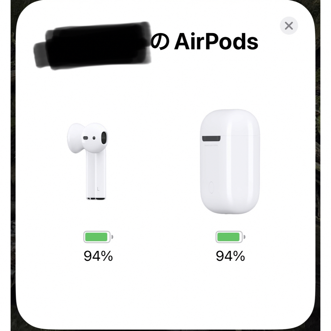 Apple(アップル)のAirPods 第1世代 MMEF2J/A スマホ/家電/カメラのオーディオ機器(ヘッドフォン/イヤフォン)の商品写真