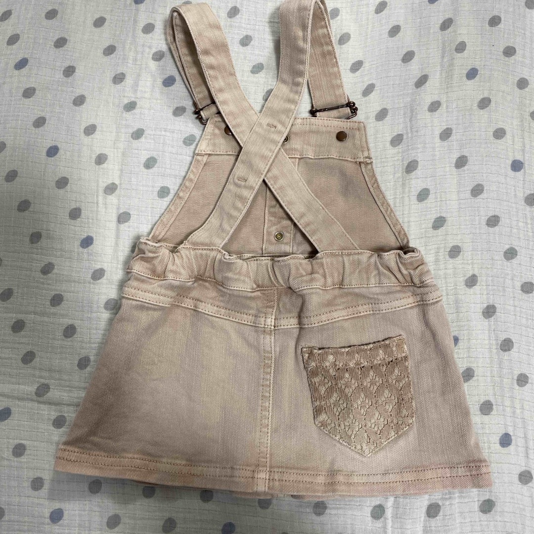 Branshes(ブランシェス)のジャンパースカート キッズ/ベビー/マタニティのキッズ服女の子用(90cm~)(ワンピース)の商品写真