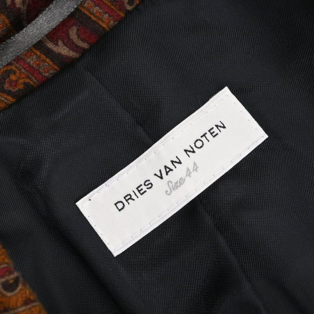 DRIES VAN NOTEN - DRIES VAN NOTEN 総柄 ウール混 ジャケットの DRIES VAN NOTEN - DRIES VAN NOTEN 総柄 ウール混 ジャケットの