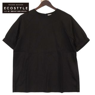 セオリーリュクス(Theory luxe)のセオリーリュクス 23SS ミディアムグレー リネンxレーヨン Crisp Linen Berenice トップス 38(Tシャツ(半袖/袖なし))