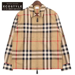 バーバリー(BURBERRY)のバーバリー ヴィンテージチェック 8063666 ナイロンジップアップジャケット S(その他)