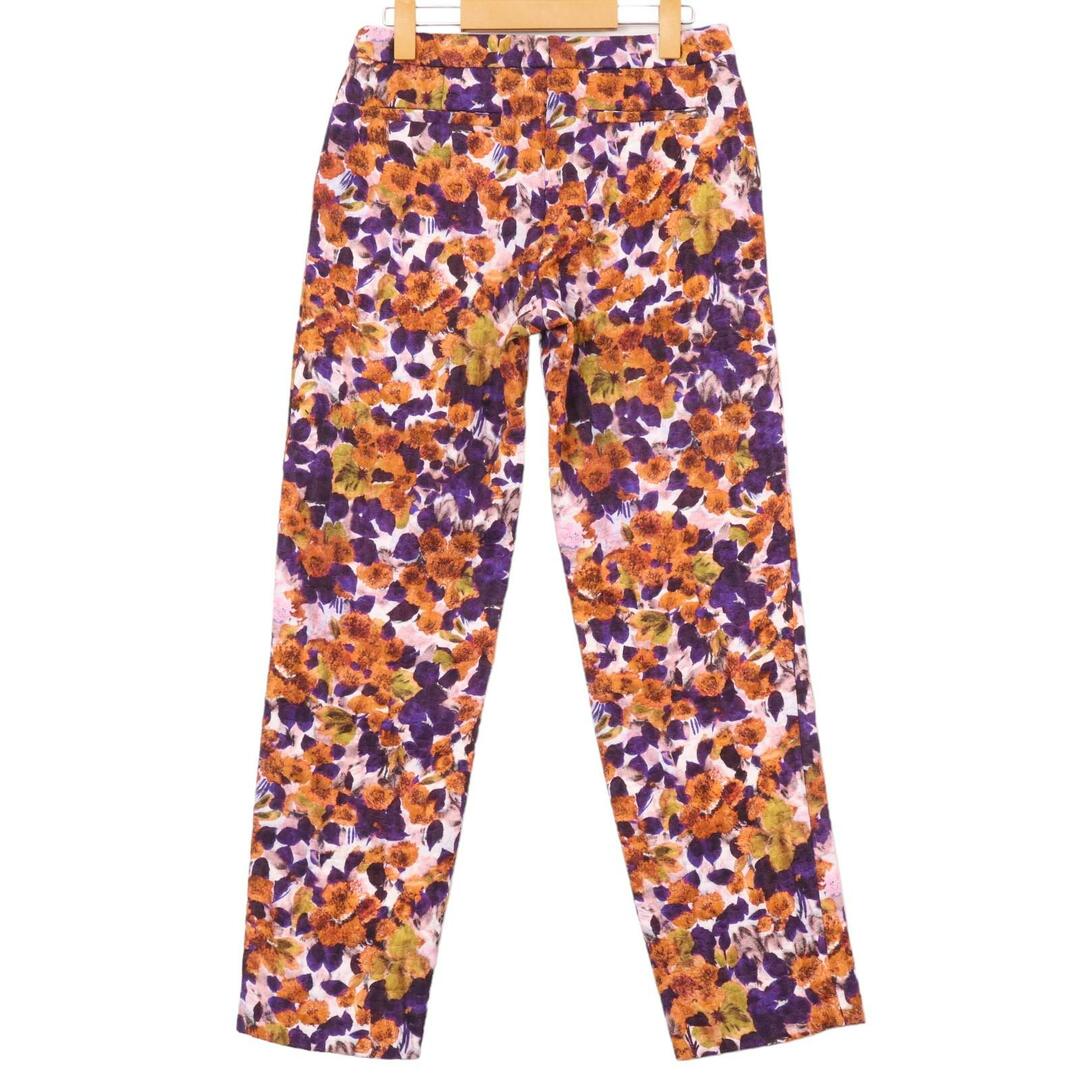 DRIES VAN NOTEN(ドリスヴァンノッテン)のドリスヴァンノッテン 23SS オレンジ×パープル 花柄パンツ 36 レディースのパンツ(その他)の商品写真