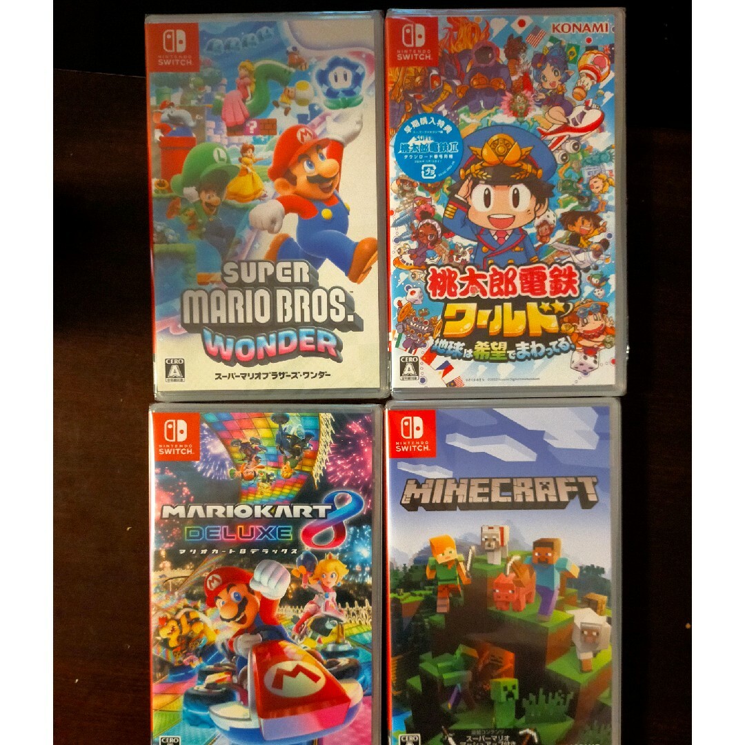 スイッチ Switchソフト マリオカート8 桃太郎電鉄2本セット桃鉄新品 スイッチ Switchソフト マリオカート8 桃太郎電鉄2本セット桃鉄新品