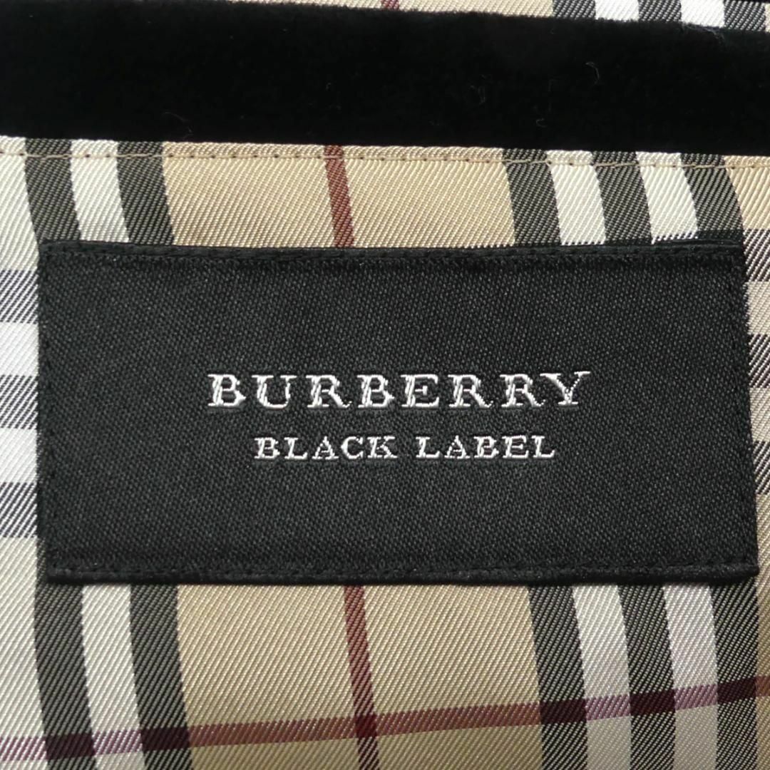 BURBERRY BLACK LABEL(バーバリーブラックレーベル)のバーバリーブラックレーベル テーラードジャケット ノバチェック 黒 TJ848 メンズのジャケット/アウター(ブルゾン)の商品写真