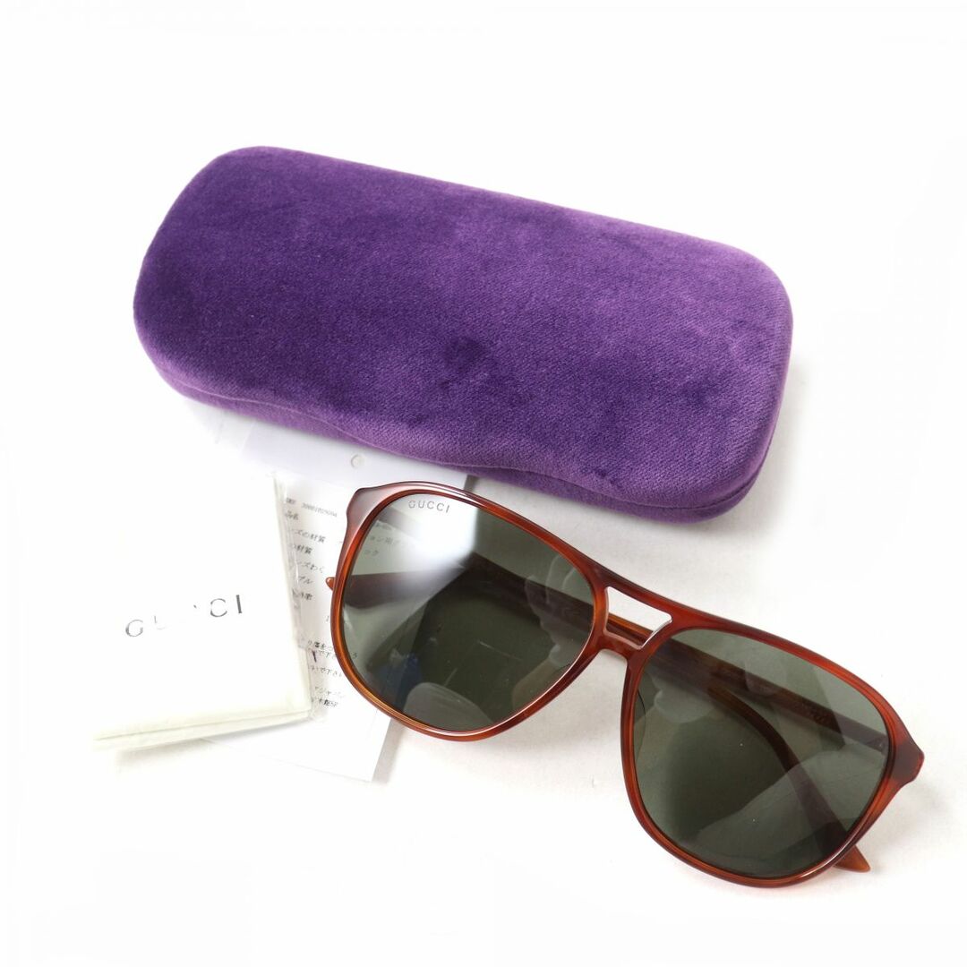 未使用 GUCCI グッチ サングラス シェリーライン 定価53,900円 未使用 GUCCI グッチ サングラス シェリーライン 定価53,900円