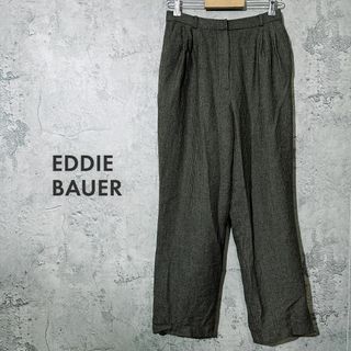 エディーバウアー(Eddie Bauer)の【翌日配送 ❀】エディーバウアー スラックス パンツ ウール ブラウン  8(スラックス)