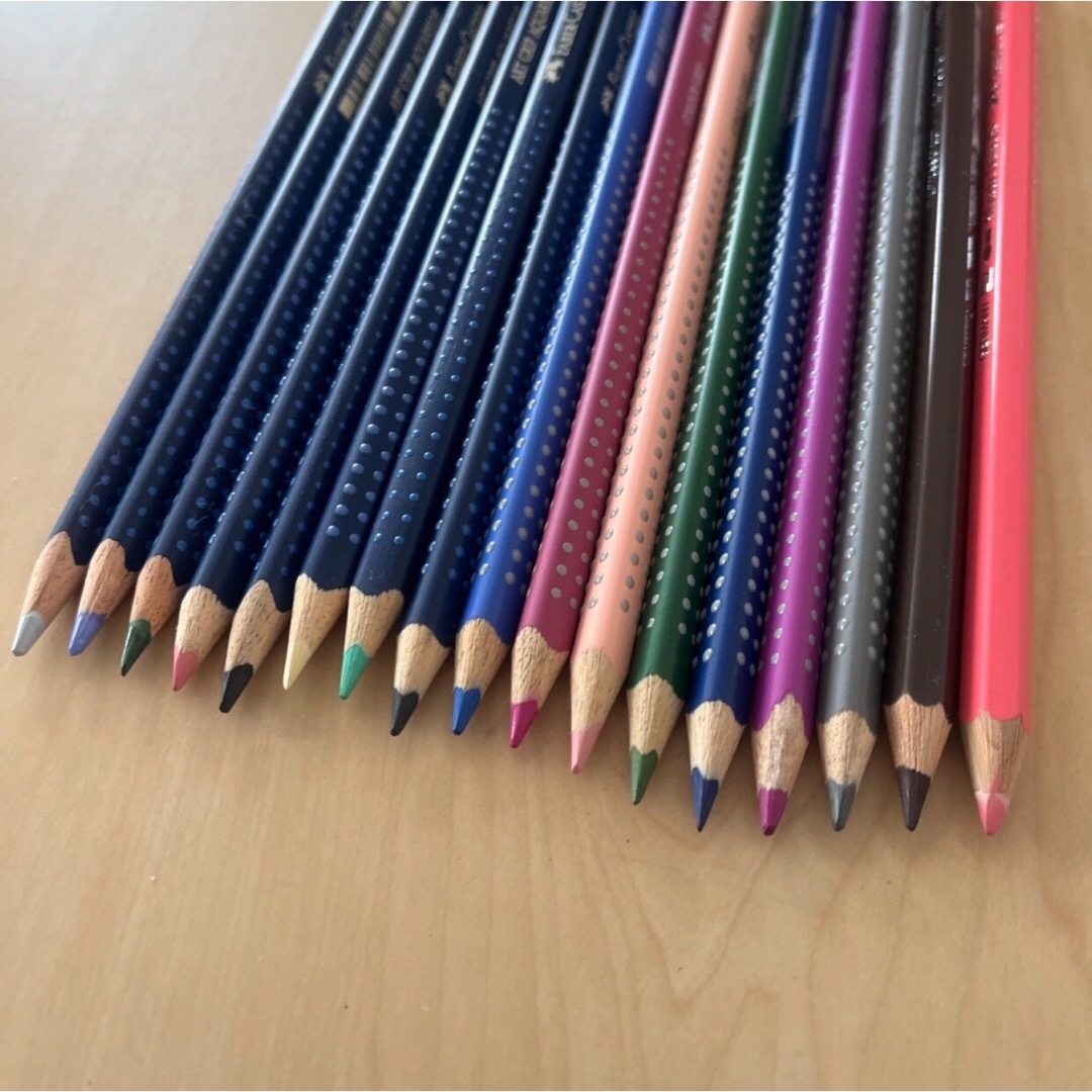 FABER-CASTELL(ファーバーカステル)の【お買い得】ファーバーカステル  水彩色鉛筆　3種類17本 エンタメ/ホビーのアート用品(色鉛筆)の商品写真