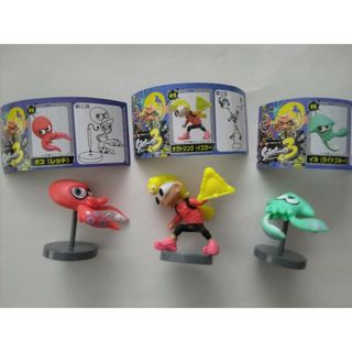 チョコエッグ　スプラトゥーン3　オクトリング　イカ　タコ(ゲームキャラクター)