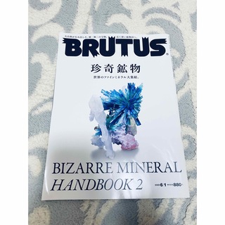 珍奇鉱物　BRUTUS(ブルータス)2023年6月1日号(専門誌)