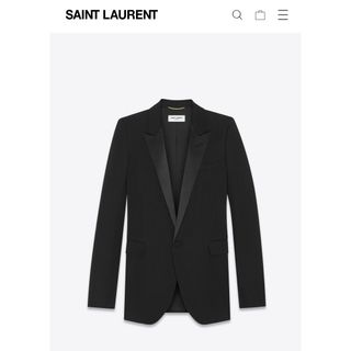 サンローラン(Saint Laurent)のSAINT LAURENT イヴ・サンローラン名品アイコンジャケット(テーラードジャケット)