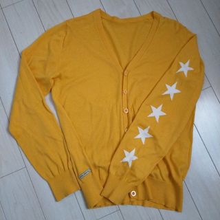 ユニフォームエクスペリメント(uniform experiment)のuniform experiment スター柄コットンカーディガン(カーディガン)