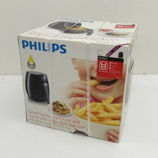 フィリップス(PHILIPS)のPHILIPS / フィリップス ◆ノンフライヤー ブラック 未使用品 HD9220/27 家電【未使用】  [0220482158](その他)