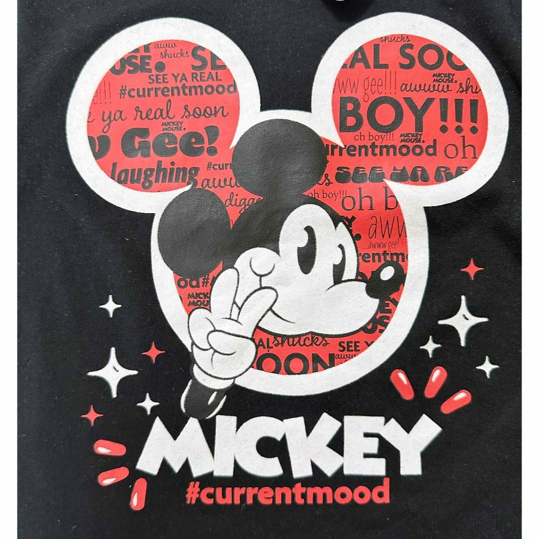 Disney(ディズニー)の新品 2枚組 100 ★ ディズニー ミッキー キッズ 長袖 Tシャツ 4T キッズ/ベビー/マタニティのキッズ服女の子用(90cm~)(Tシャツ/カットソー)の商品写真