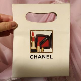 シャネル(CHANEL)のお値下げ CHANEL レトロなデザインがかわいい ショッパー(ラッピング/包装)