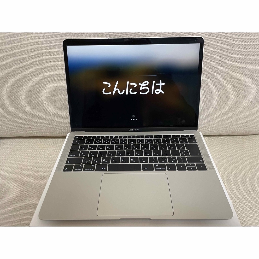 Apple(アップル)の値下げ　Apple MacBookAir 2018 8GB/128GB シルバー スマホ/家電/カメラのPC/タブレット(ノートPC)の商品写真