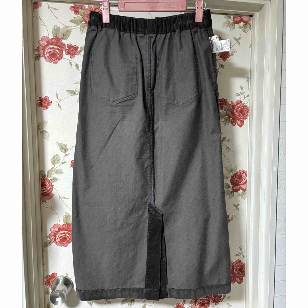 【レプスィム】コーデュロイ　ロングスカート レディースのスカート(ロングスカート)の商品写真