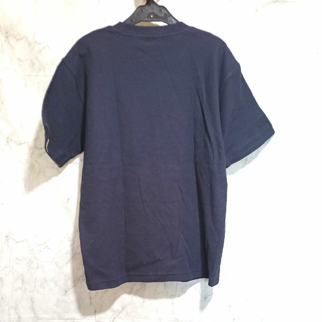 BURBERRY BLACK LABEL(バーバリーブラックレーベル)のBLACK LABEL 紺 Tシャツ #Early bird tweet レディースのトップス(Tシャツ(半袖/袖なし))の商品写真