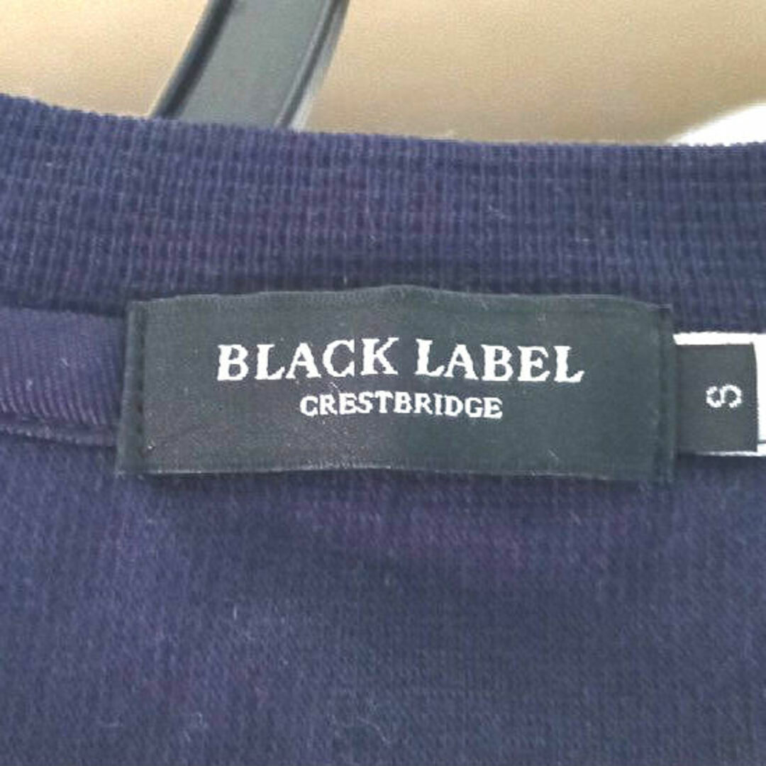 BURBERRY BLACK LABEL(バーバリーブラックレーベル)のBLACK LABEL 紺 Tシャツ #Early bird tweet レディースのトップス(Tシャツ(半袖/袖なし))の商品写真